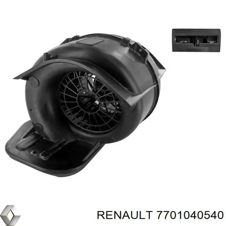 Двигун вентилятора пічки (обігрівача салону) Renault (RVI) 7701040540 ціна, від 71.93 USD