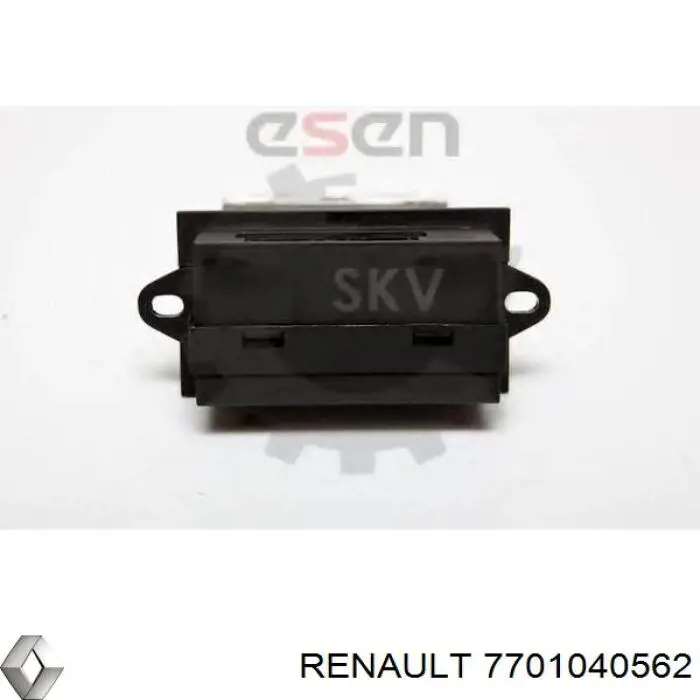 Купити 7701040562 Renault (RVI) Їжак обігрівача