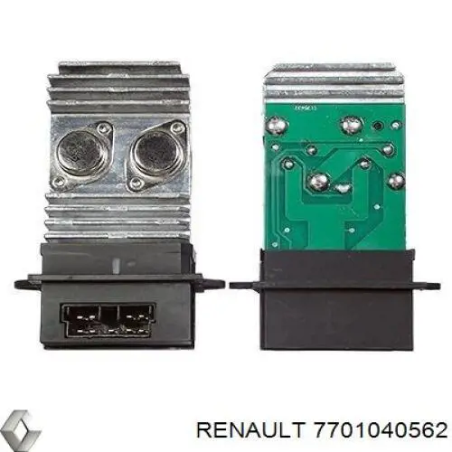 Резистор пічки 7701040562 Renault (RVI)