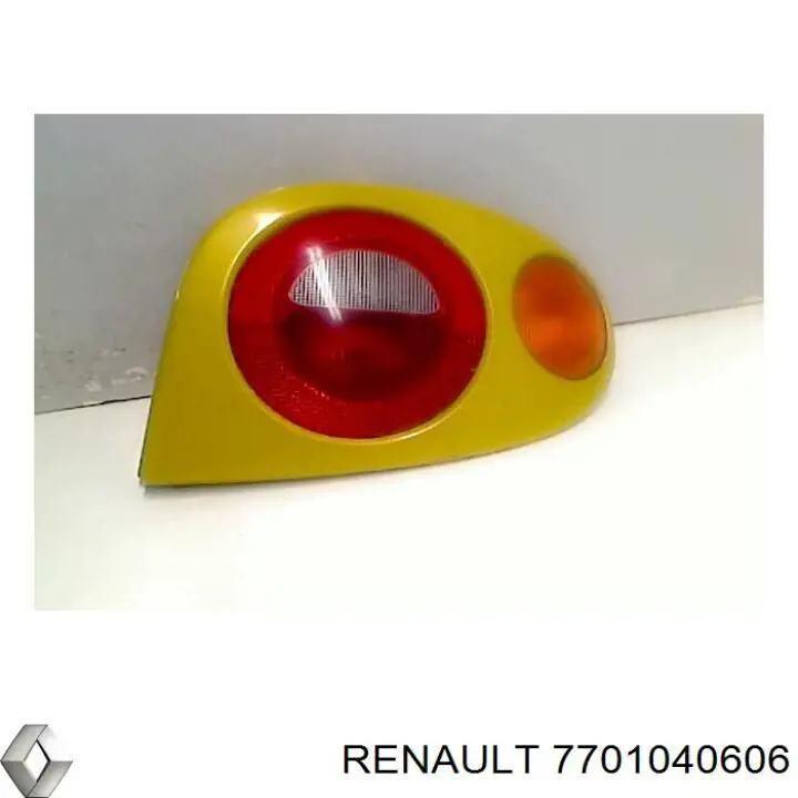 7701040606 Renault (RVI) ліхтар задній правий, зовнішній
