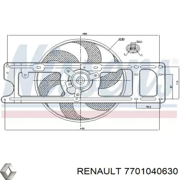  7701040630 Renault (RVI)