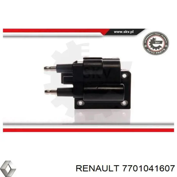 Купити 7701041607 Renault (RVI) Котушка запалювання
