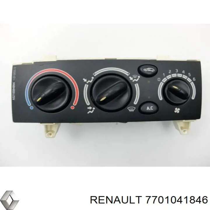 Купити 7701041846 Renault (RVI) Блок управління пічкою