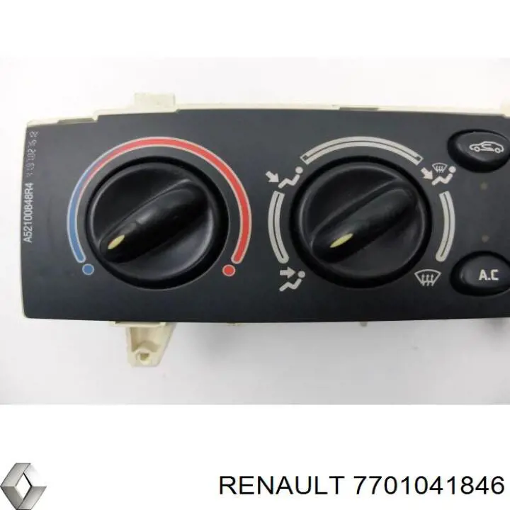 7701041846 Renault (RVI) Механізм управління кондиціонером