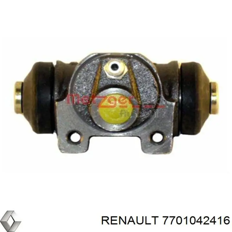 Циліндр гальмівний колісний/робочий, задній Renault (RVI) 7701042416 ціна, від 10.71 USD