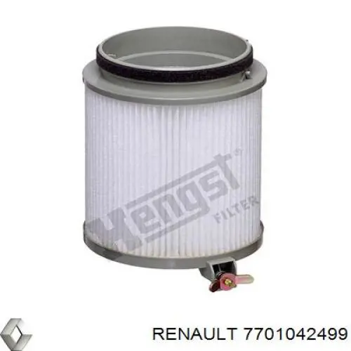Купити 7701042499 Renault (RVI) Фільтр салону вугільний
