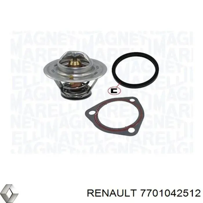 7701042512 Renault (RVI) термостат