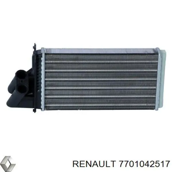 7701042517 Renault (RVI) Радіатор опалювача салону