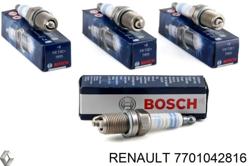 Свічки автомобільні Renault (RVI) 7701042816 ціна, від 2.59 USD