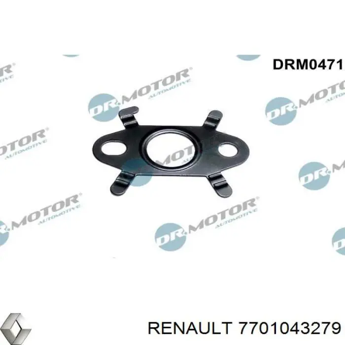 Прокладка шланга відводу масла від турбіни Renault (RVI) 7701043279 ціна, від 3.72 USD