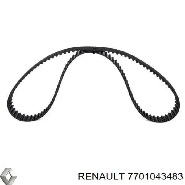 Зубчастий ремінь Renault (RVI) 7701043483 ціна, від 24.72 USD