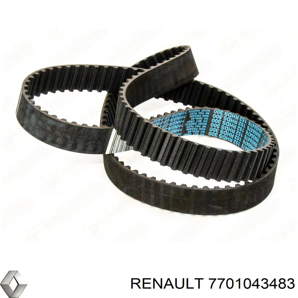 Купити 7701043483 Renault (RVI) Ремінь газорозподільного механізму