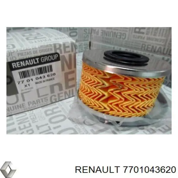 Фільтр тонкого очищення палива Renault (RVI) 7701043620 ціна, від 6.82 USD