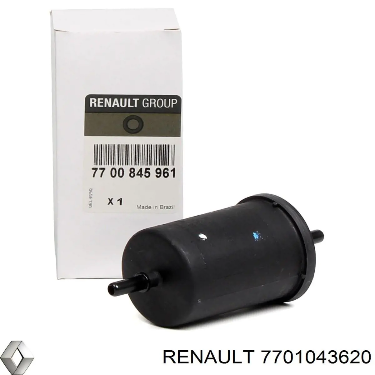 Паливний фільтр 7701043620 Renault (RVI)