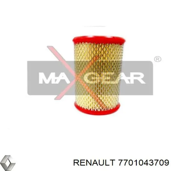 7701043709 Renault (RVI) фільтр повітряний