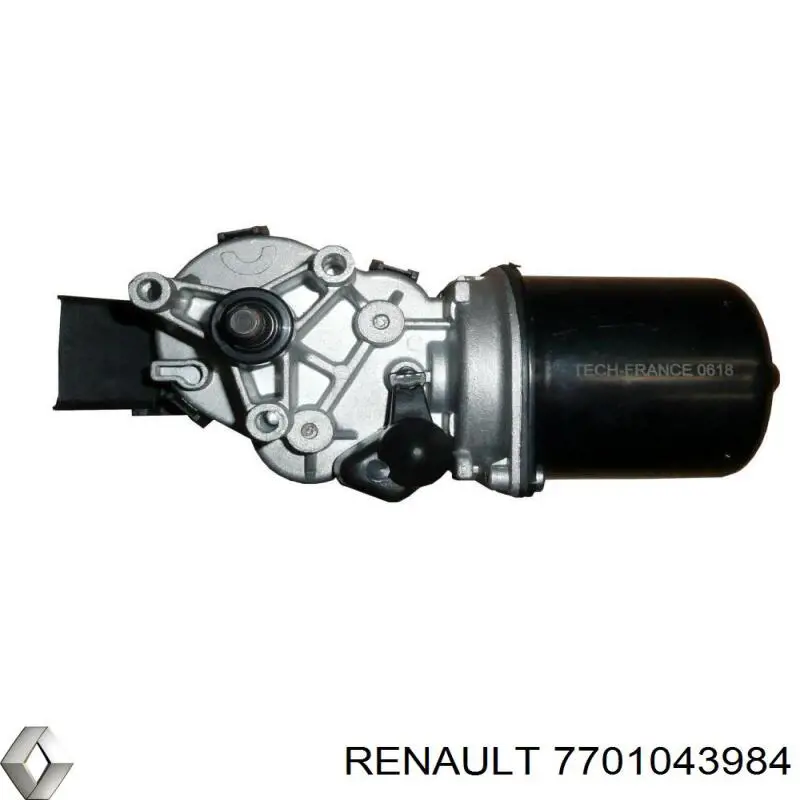 Двигун склоочисника лобового скла (трапеції) 7701043984 Renault (RVI)