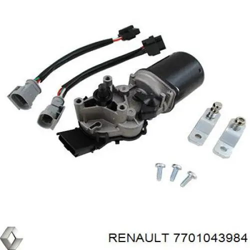 Купити 7701043984 Renault (RVI) Мотор трапеції склоочисника