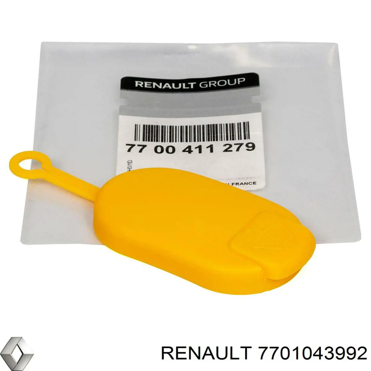 7701043992 Renault (RVI) Важіль-поводок двірника заднього скла