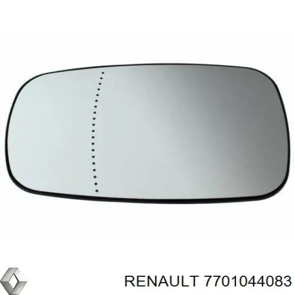 Зеркальный элемент левый RENAULT 7701044083