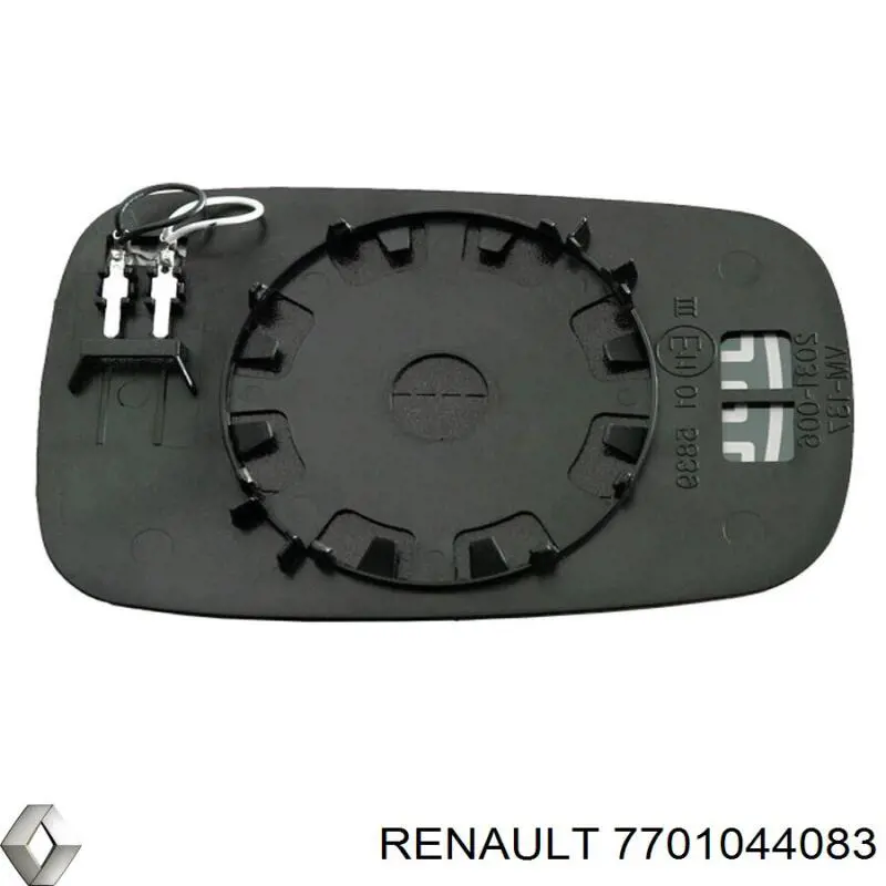 Скло дзеркала заднього виду, лівого Renault (RVI) 7701044083 ціна, від 9.71 USD
