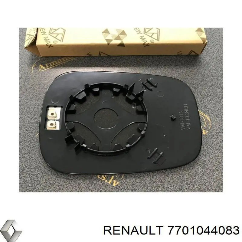 7701044083 Renault (RVI) Дзеркальний елемент лівого дзеркала заднього виду