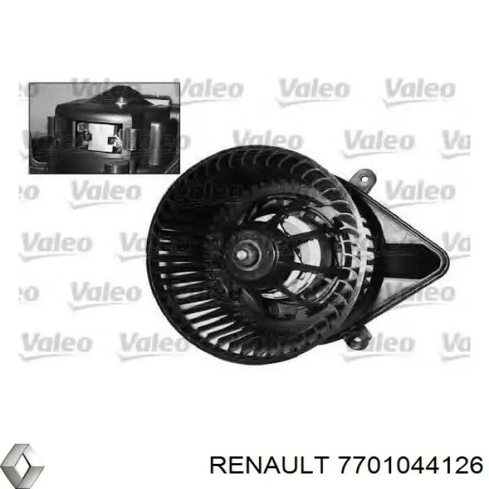 Купити 7701044126 Renault (RVI) Електродвигуни (електродвигун обігрівача) або розетка причепа штепсельная