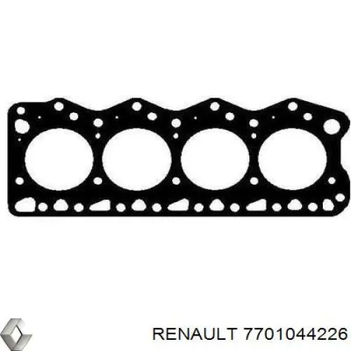 7701044226 Renault (RVI) прокладка головки блока циліндрів (гбц)