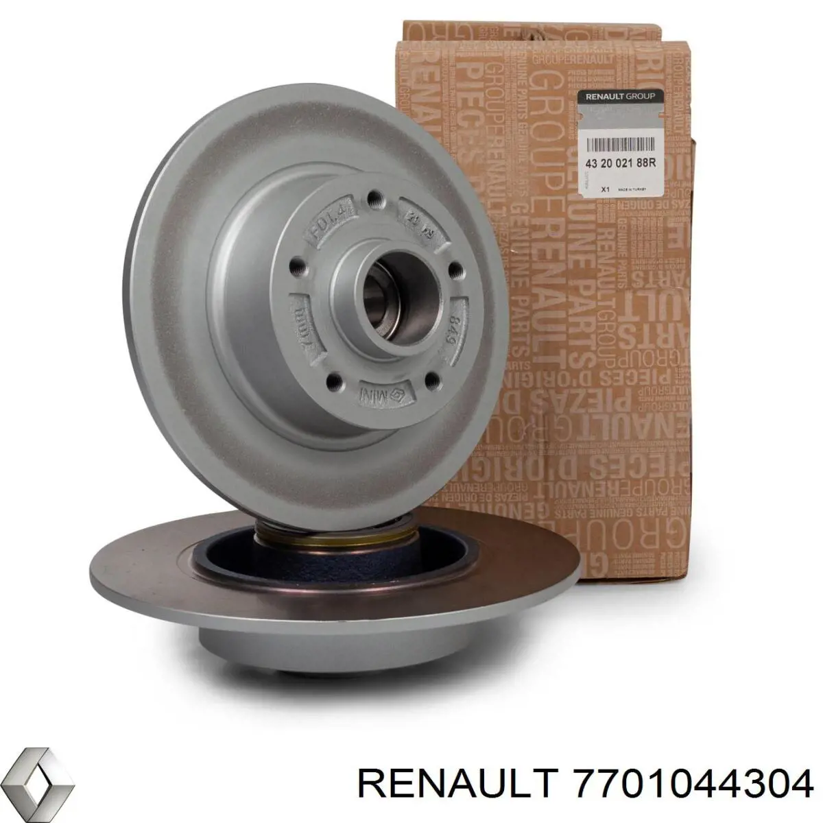 Купити 7701044304 Renault (RVI) Прилади управління системи рециркуляції