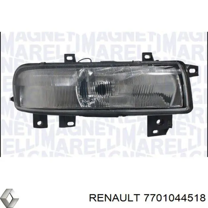 Фари Renault (RVI) 7701044518 ціна, від 56.86 USD