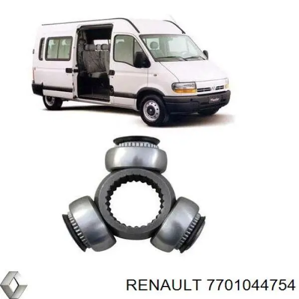 ШРУС внутрішній, тришиб/трипод/тріпоід Renault Master 2 (CD, HD, U0D) (Рено Мастер)