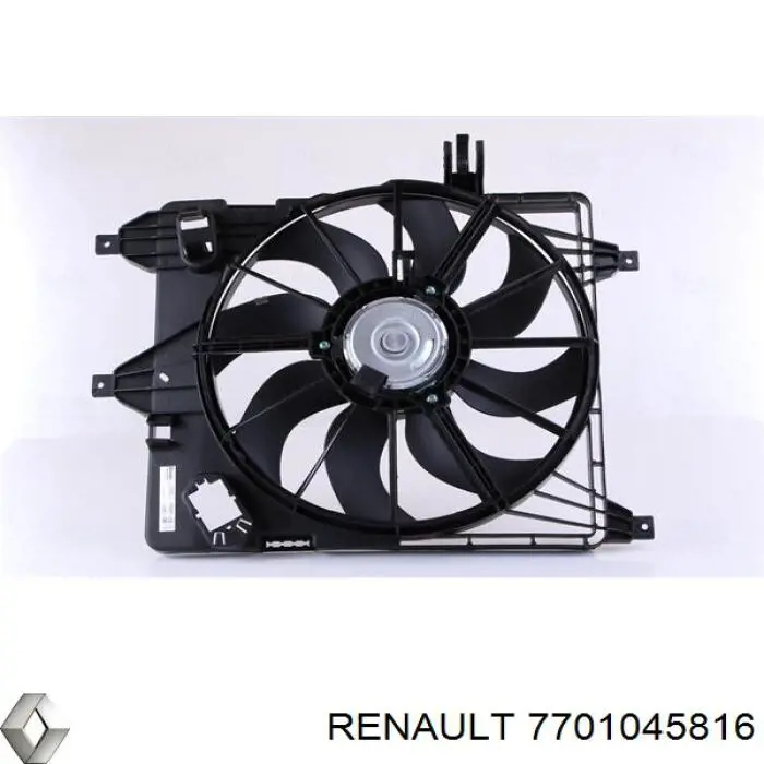 Вентилятор радіатора Renault (RVI) 7701045816 ціна, від 42.26 USD