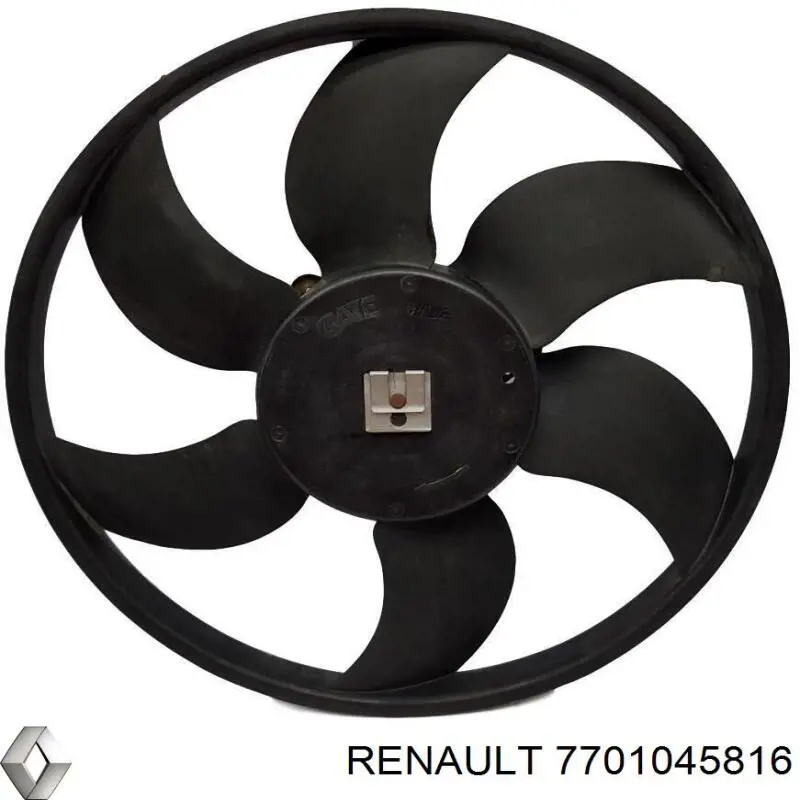 7701045816 Renault (RVI) електровентилятор охолодження в зборі (двигун + крильчатка)