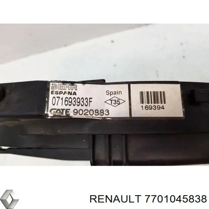 Купити 7701045838 Renault (RVI) Двигун вентилятора системи охолодження