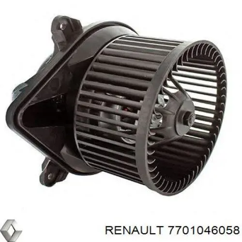 Двигун вентилятора пічки (обігрівача салону) Renault (RVI) 7701046058 ціна, від 55.03 USD
