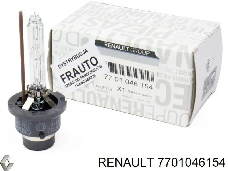 Лампочка ксеноновая 7701046154 Renault (RVI)