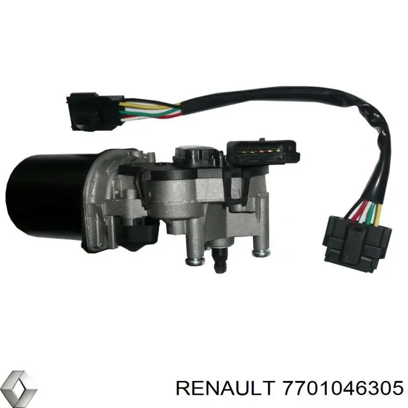 Двигун склоочисника лобового скла (трапеції) 7701046305 Renault (RVI)