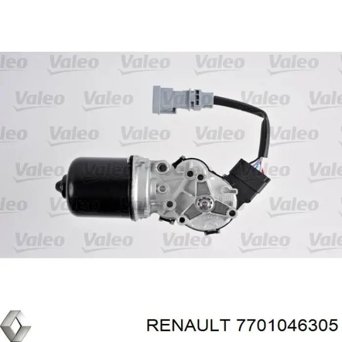 Мотор стеклоочищувача Renault (RVI) 7701046305 ціна, від 51.26 USD