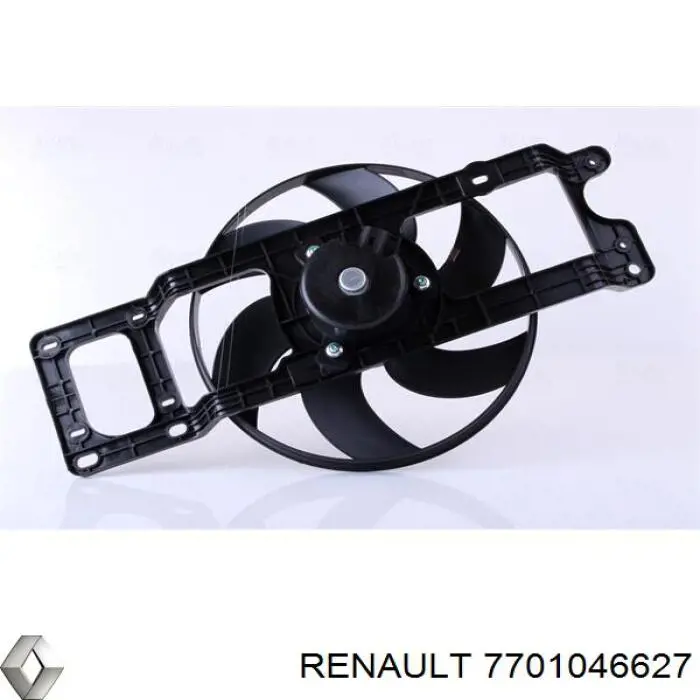 Кронштейн дифузора вентилятора Renault (RVI) 7701046627 ціна, від 0.17 USD