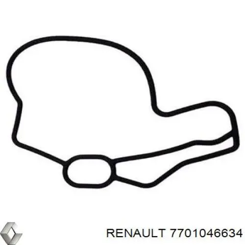 7701046634 Renault (RVI) прокладка вакуумного насосу