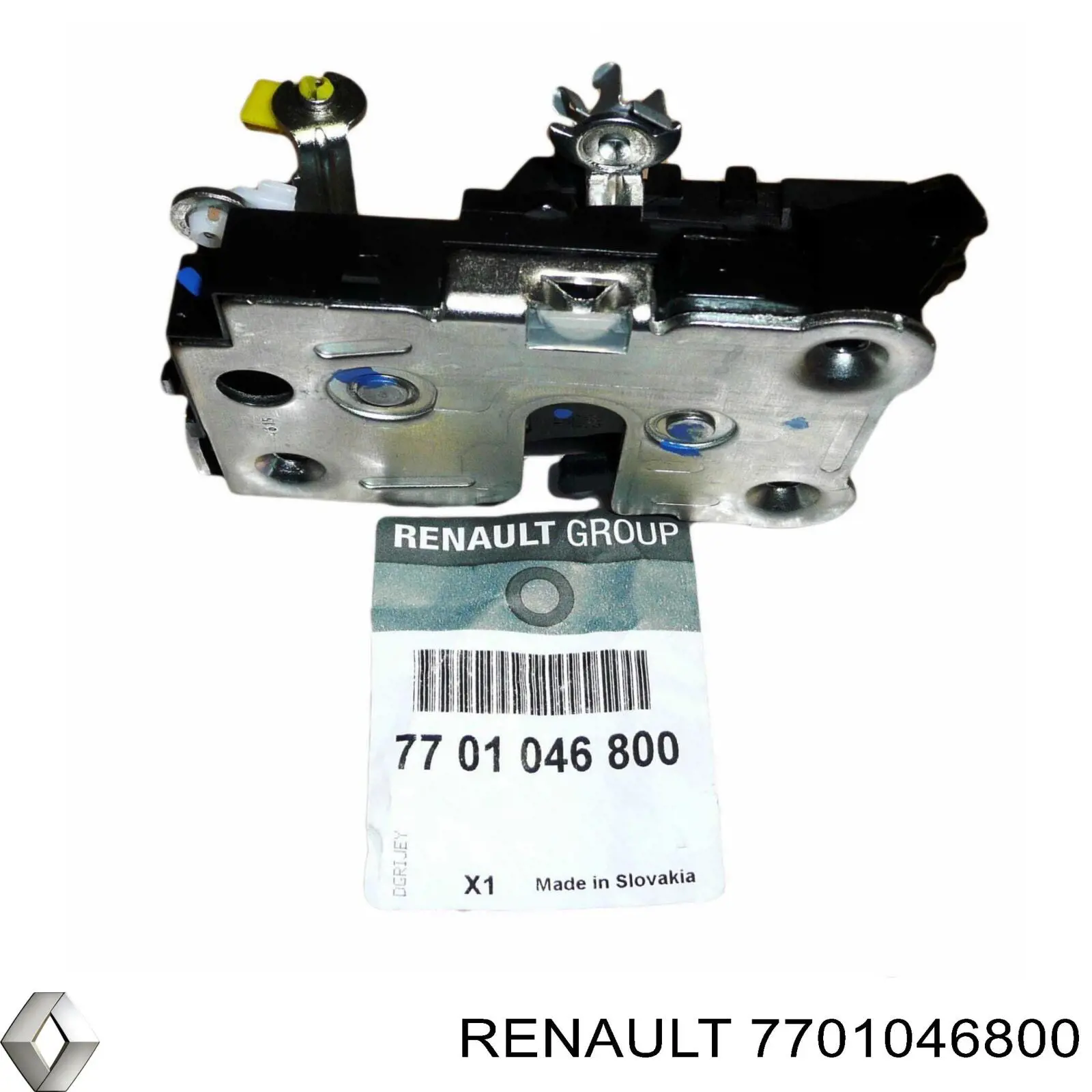 Замок передніх пасажирських дверей Renault (RVI) 7701046800 ціна, від 25.17 USD