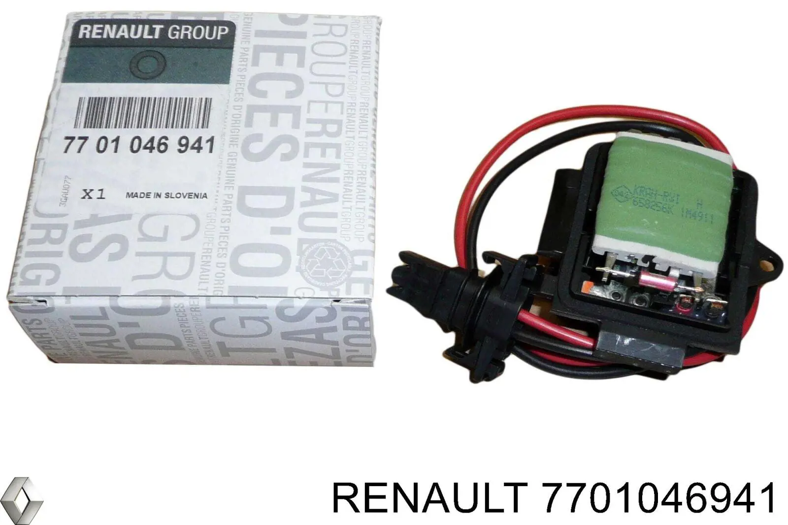 Купити 7701046941 Renault (RVI) Їжак обігрівача
