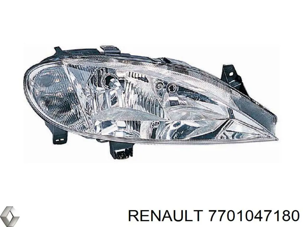 Основна фара - вставка Renault (RVI) 7701047180 ціна, від 73.69 USD