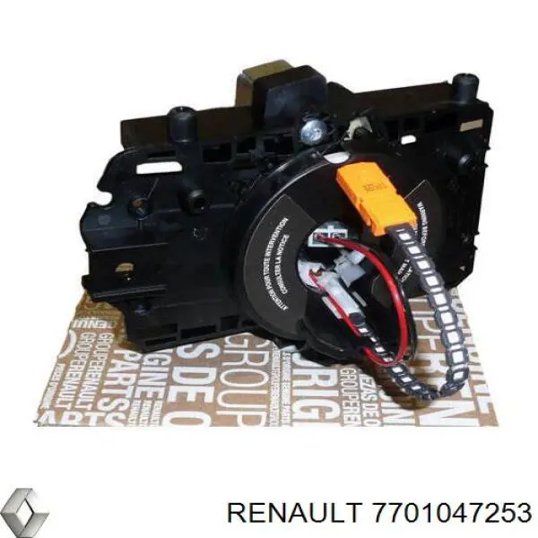 Шлейф керма Renault (RVI) 7701047253 ціна, від 49.38 USD