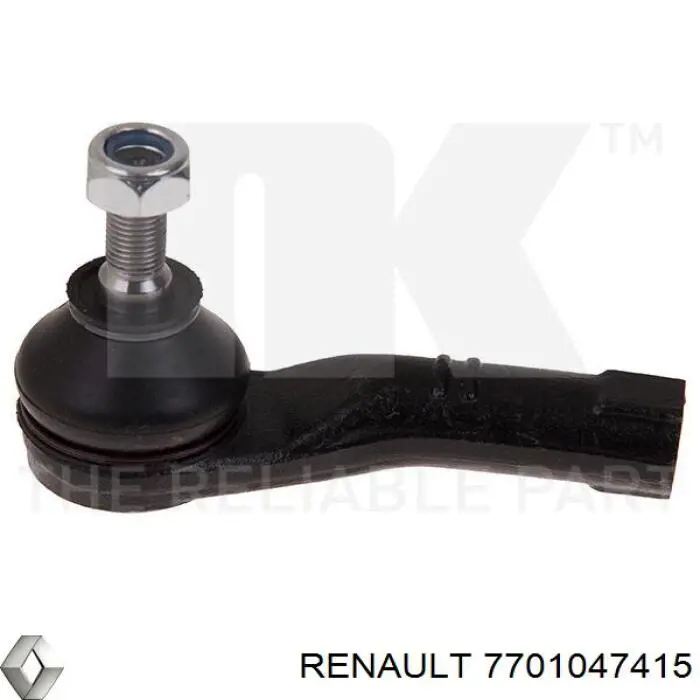 Наконечник рульовий Renault (RVI) 7701047415 ціна, від 7.65 USD