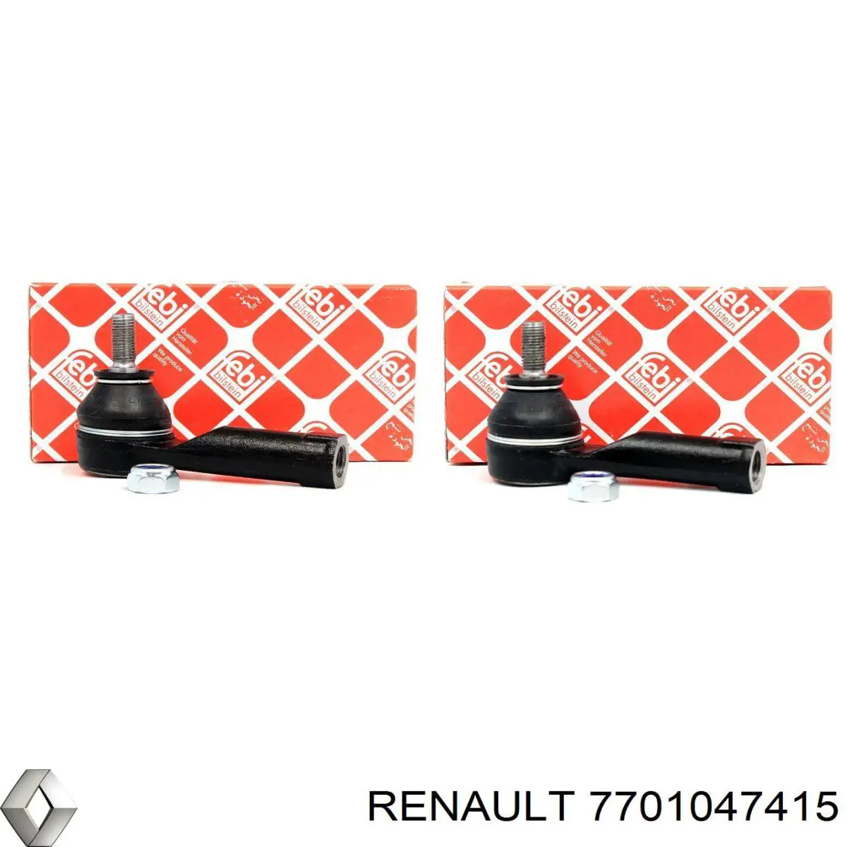 Рульовий наконечник 7701047415 Renault (RVI)