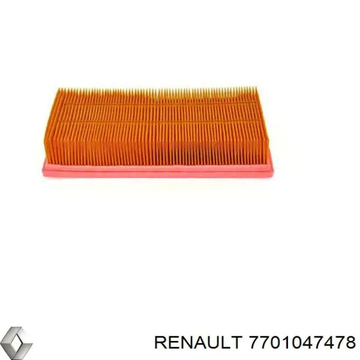 Елемент повітряного фільтра Renault (RVI) 7701047478 ціна, від 9.36 USD