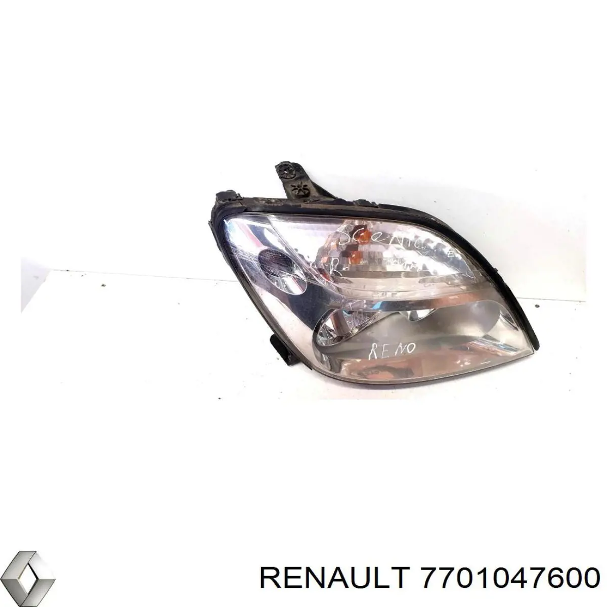Фара правая Renault (RVI) 7701047600 ціна, від 76.94 USD