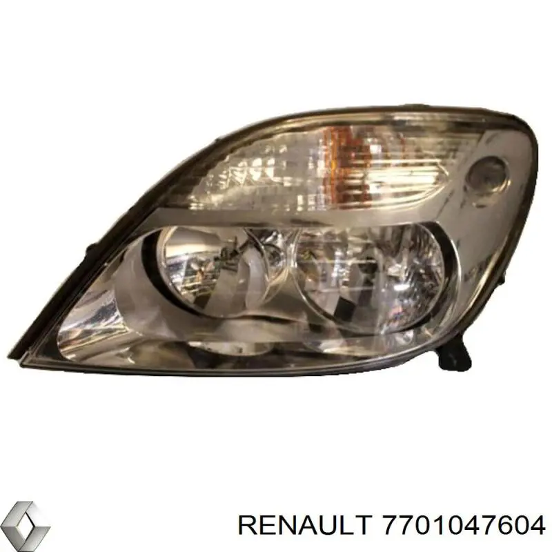 Фара ліва 7701047604 Renault (RVI)