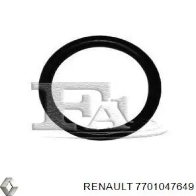 Прокладка шланга відводу масла від турбіни Renault (RVI) 7701047649 ціна, від 1.84 USD