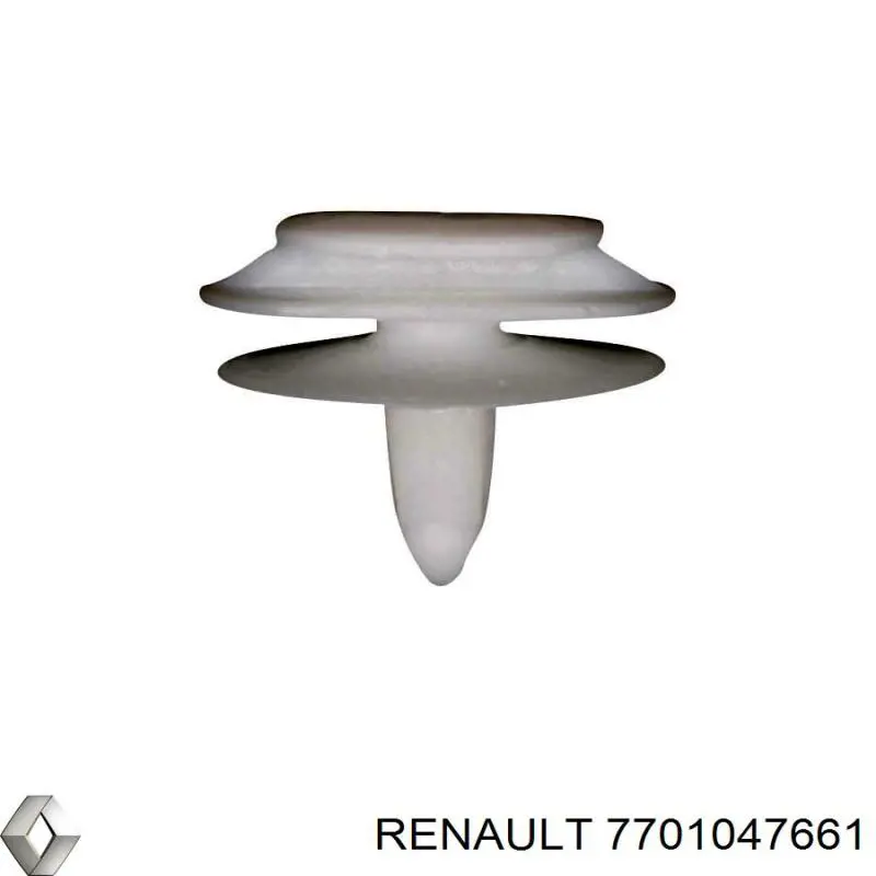 Кліпса (пістон) кріплення молдинга двері Renault (RVI) 7701047661 ціна, від 1.26 USD